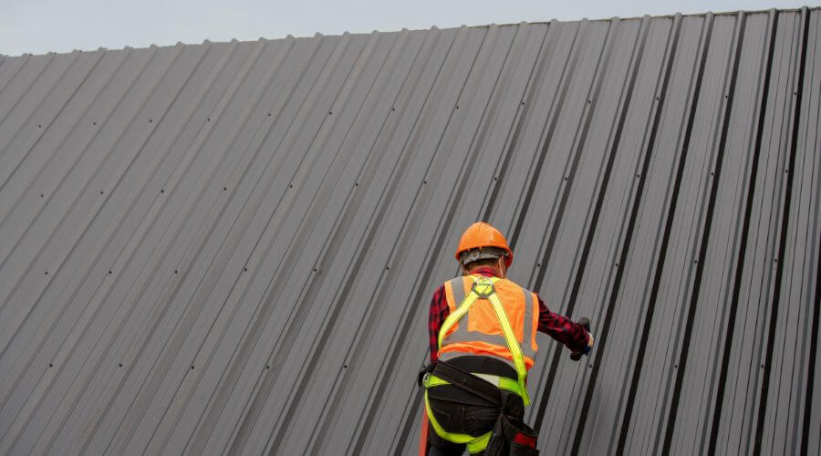 Professional metal roof installation services in Chrisman, IL
